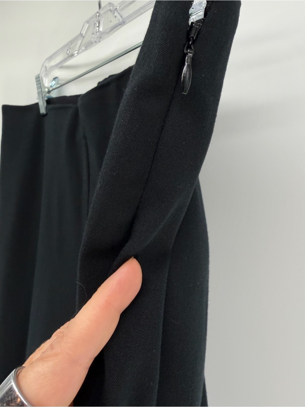 Lauren Ralph Lauren Black Side Zip Dress Pants Straight Leg Trousers Size 10 - Picture 4 of 7